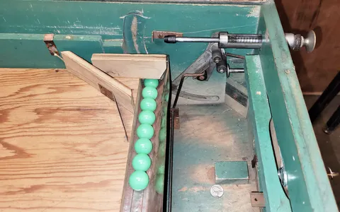 Ball Lift Mechanism - Drain Board in Place