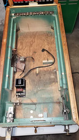 Inside Cabinet - Drain Board Removed*