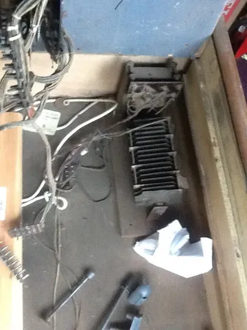 Inside Cabinet - Rear