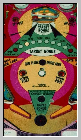 Lower playfield