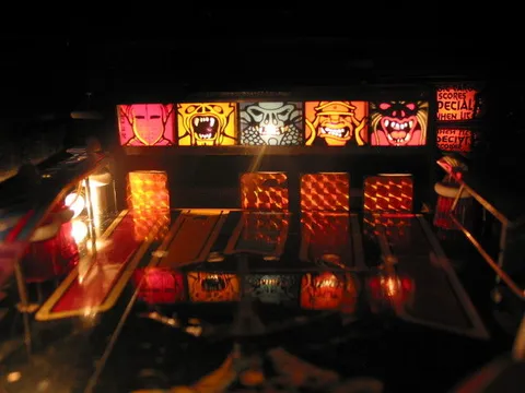 Illuminated Mini-Playfield - Detail