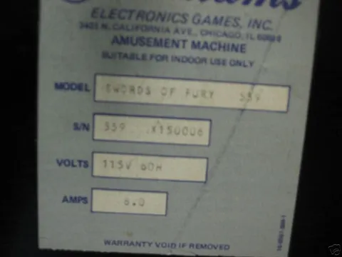 Prototype Serial Number*