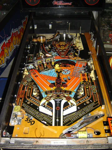 Partially Stripped Playfield