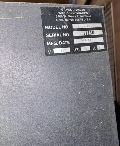 Cabinet - Serial Number*