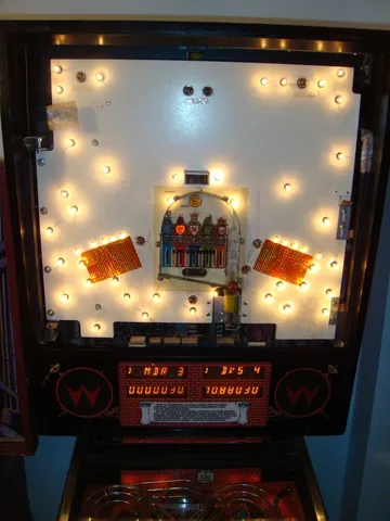 Behind Backglass - Bagatelle Flash Lamps*