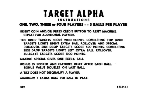 Instruction Card