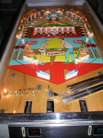 Illuminated Playfield - Cardholder Removed