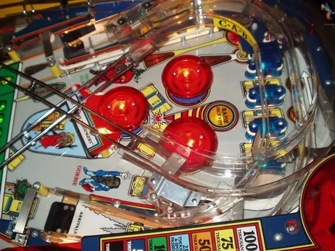Popbumpers & Upper Playfield