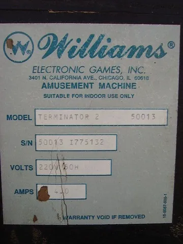 Serial Number