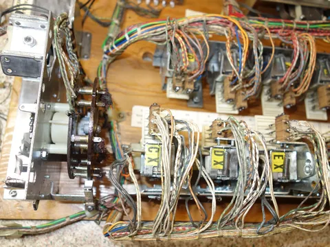 Inside Cabinet - Interlock Relays