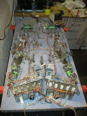 Underneath Playfield
