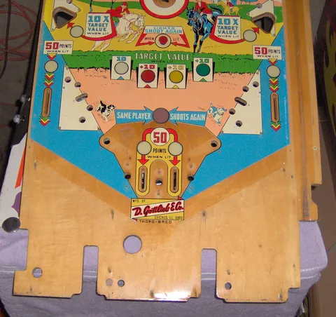 Lower Stripped Playfield
