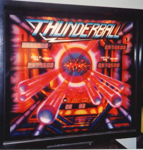 Backglass ("Thunderball II")*
