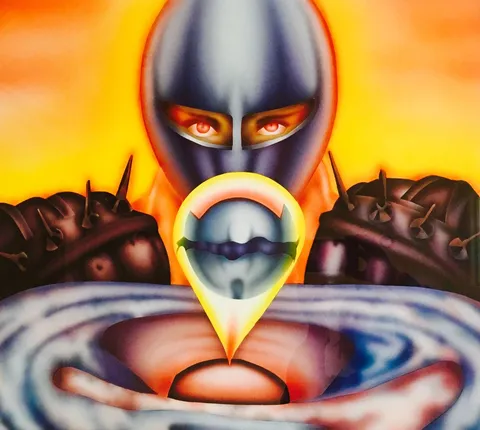 Original Backglass Artwork ("Thunderball I")*