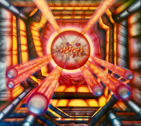 Original Backglass Artwork ("Thunderball II")*