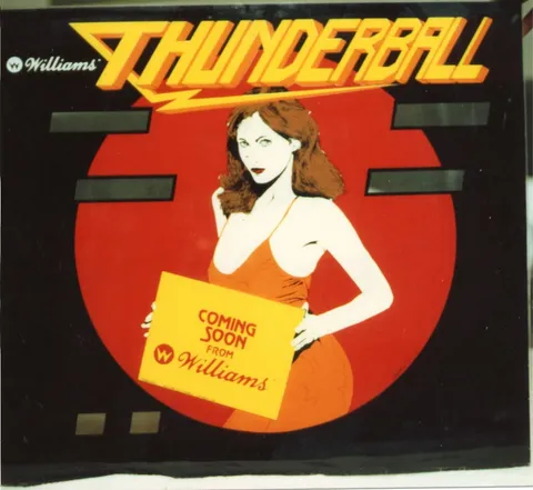 Initial Promotional Backglass
