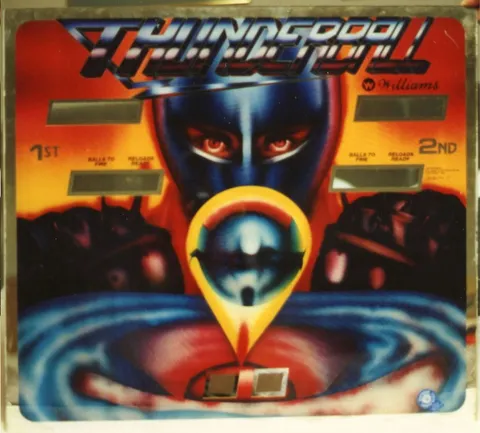 Backglass ("Thunderball I")