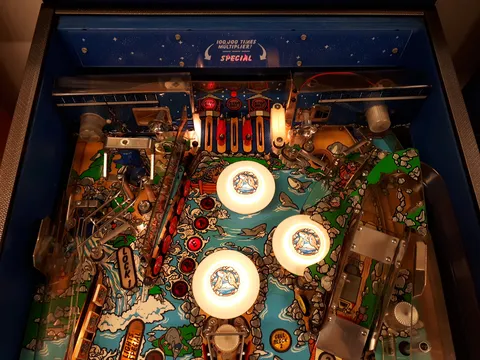 Illuminated Upper Playfield