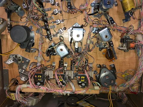 Early Production Under Upper Playfield*