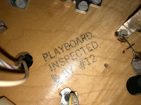 Early Production Under Playfield - Detail*
