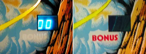 Backglass "BONUS" Comparison*