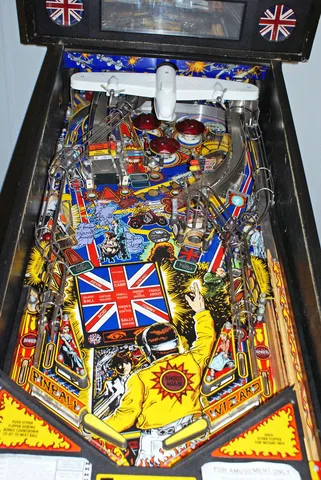 Prototype Playfield - Three Pop Bumpers