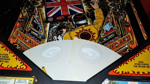 Prototype Playfield - White Flipper Blinder*