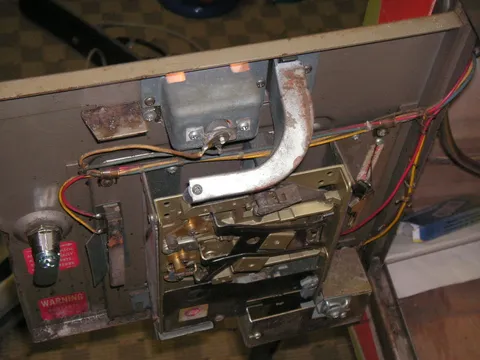 Inside Coin Door