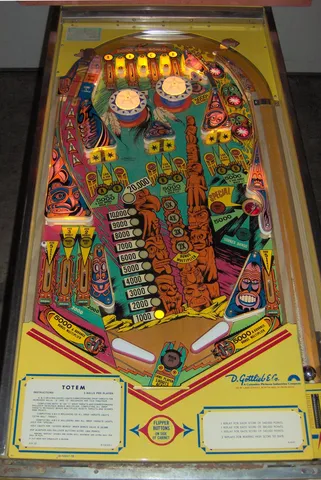 Sample Game Illuminated Playfield*