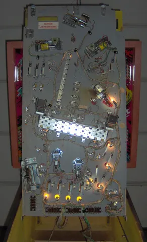Sample Game Under Playfield*