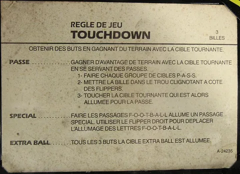 Instruction Card - 3 Balls