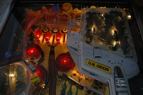 Illuminated Upper Playfield