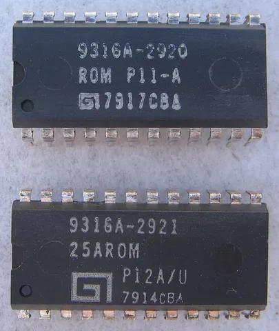 Trident Game ROMs "A" Release markings