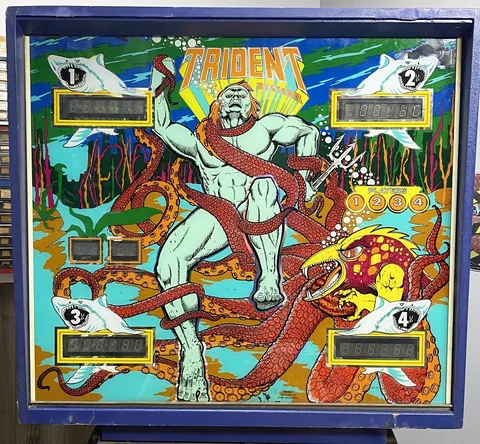 Early Production - Backglass*