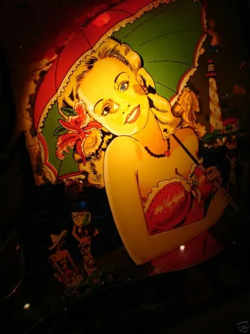 Illuminated Backglass - Detail
