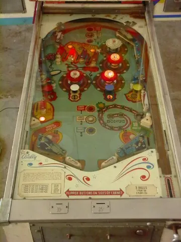 Playfield with Lockdown bar*