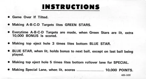 Instruction Card