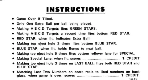 Instruction Card