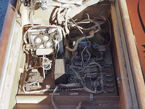 Inside Cabinet - Rear