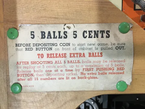 Buy-Back Instruction Card