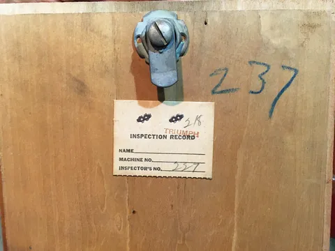 Inside Access Door - Detail