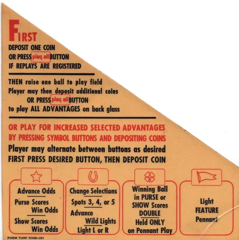 Instruction Card