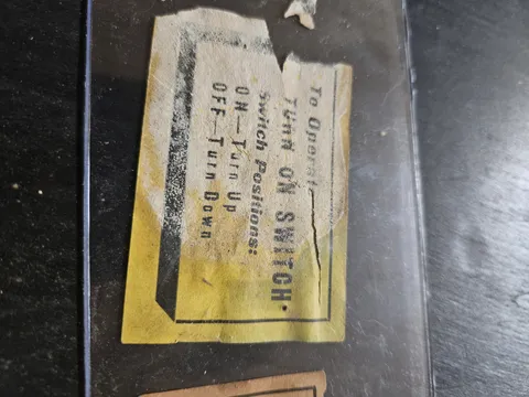 Operator Instructions