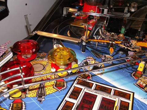 Main Playfield Beneath Mini Playfield