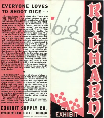 Pamphlet - Outside Cover