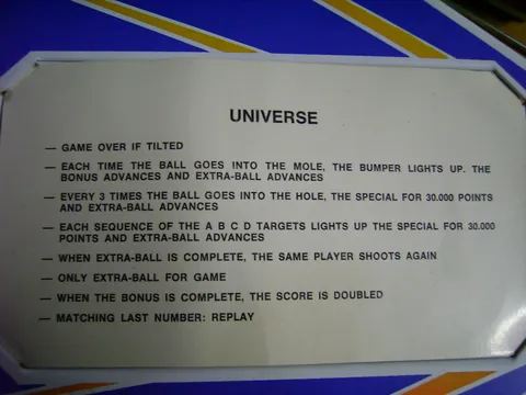 Instruction Card