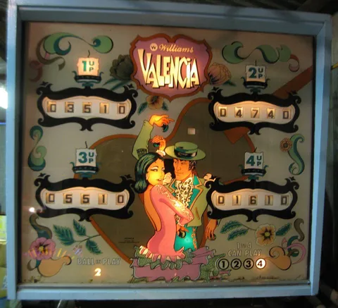Illuminated Backglass*