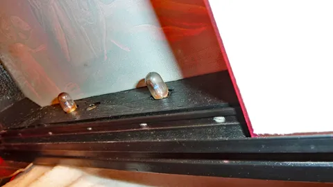 Inner Backglass Partially Removed - Detail