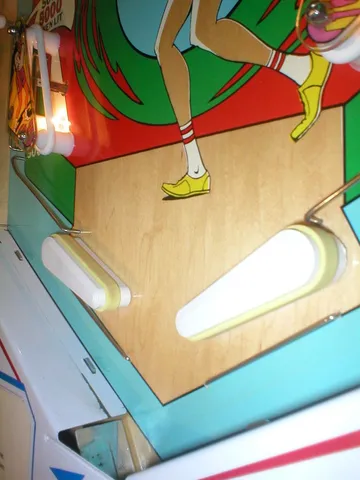 Flipper and Outhole Area