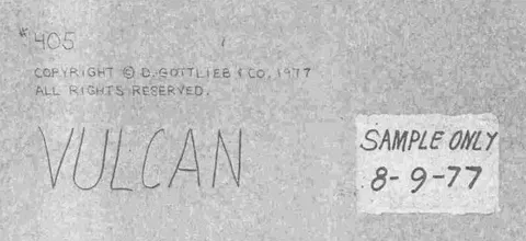 Sample Game - Schematic Date